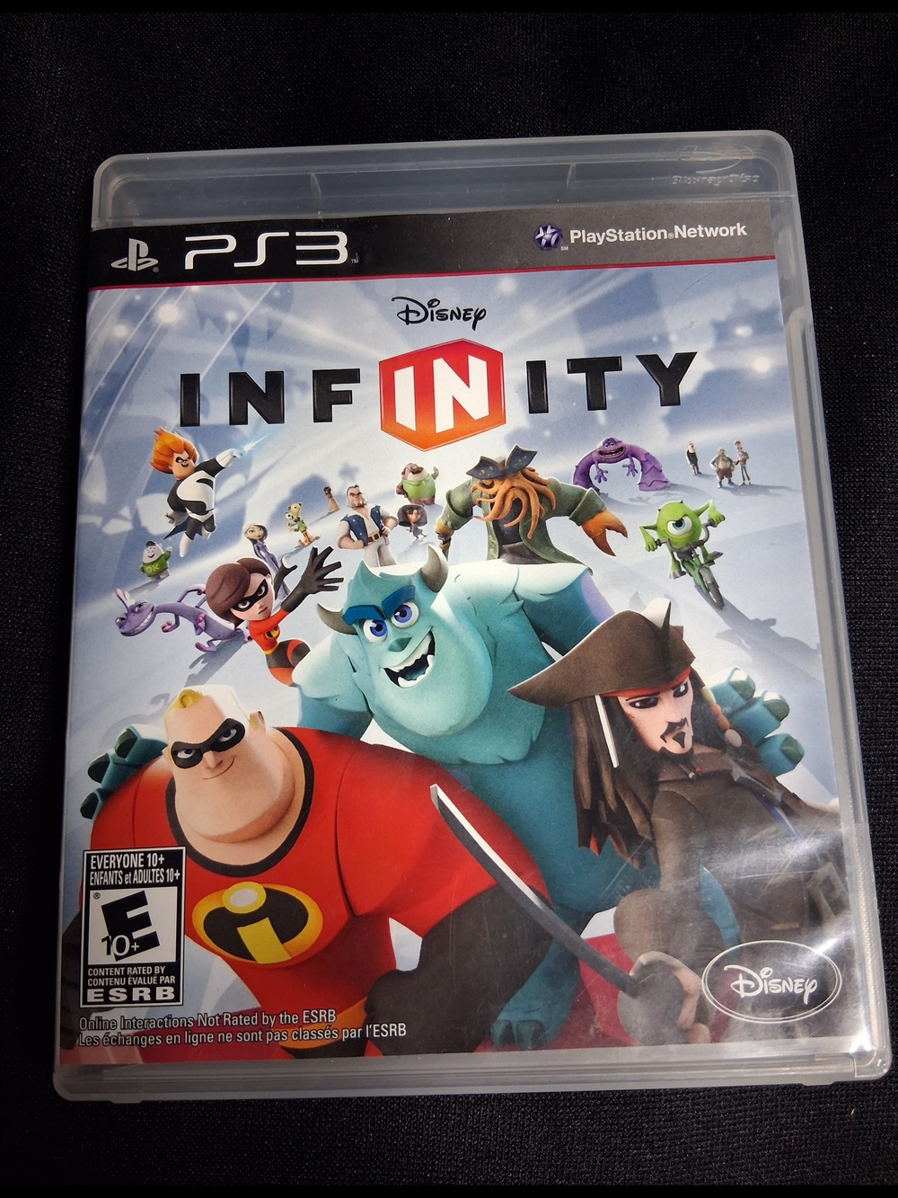 Disney Infinity PS3 Video Game - Blue, Red, White